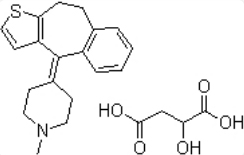 苯噻啶苹果酸盐